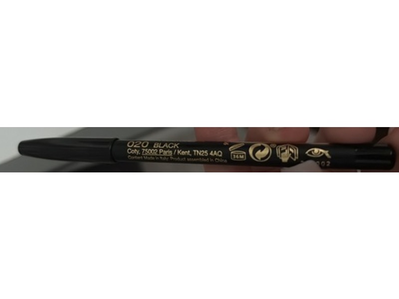 Max Factorx Kohl Pencil, 020 Black, 1.3 g