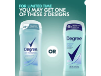 Degree Dry Protection Shower Clean 24 hr Antiperspirant Deodorant, 2.6 oz/74 g - thumbnail 2