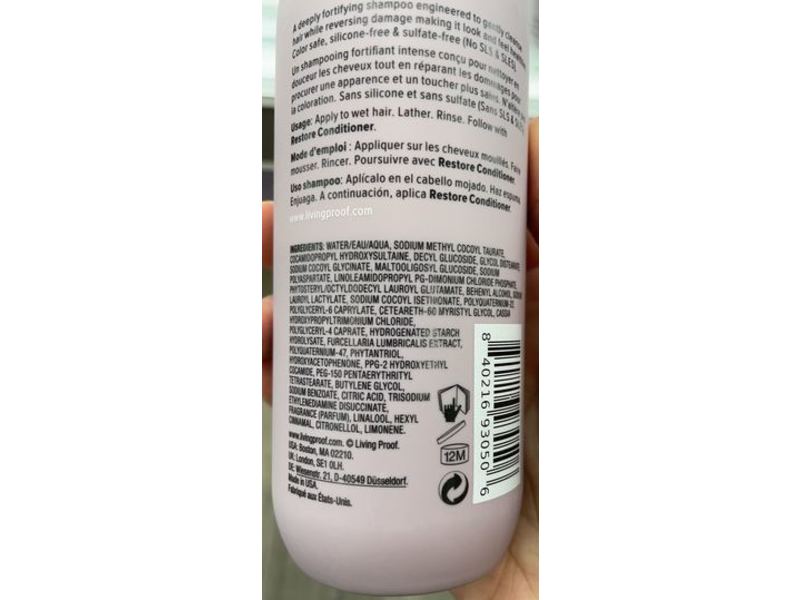 Living Proof Restore Shampoo, 8 oz/236 mL