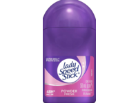 Lady Speed Stick 48H Roll-On Antiperspirant, Powder Fresh, 50 mL - thumbnail 1