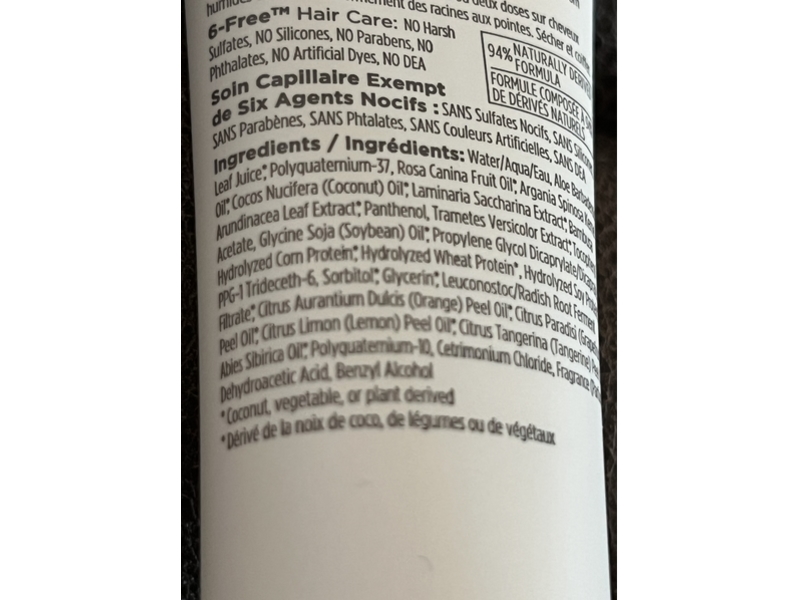 Briogeo Blow Dry Perfection & Heat Protectant Creme, Farewell Fizz, 2 fl oz/59 mL