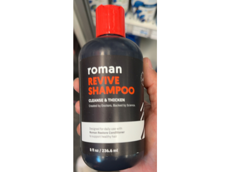 Roman Cleanse & Thicken Revive Shampoo, 8 fl oz/236.6 mL