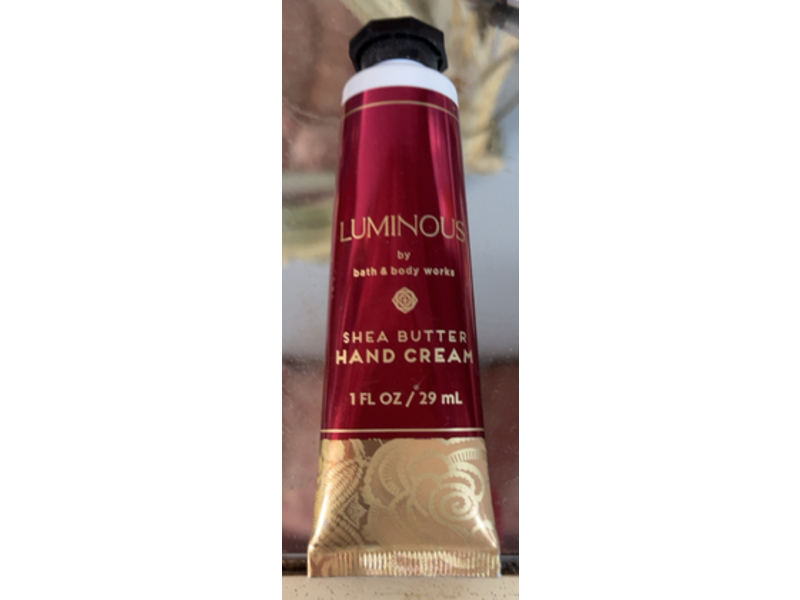 Luminous By Bath & Body Works Hand Cream, Shea Butter, 1 fl oz/29 mL