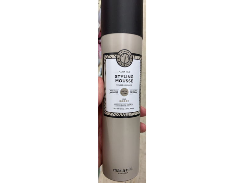 Maria Nila Styling Mousse, Hold, 10.1 oz/300 mL