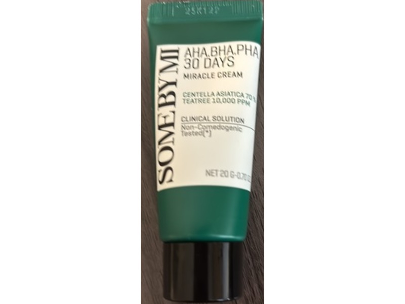 Some By Mi 30 Days Miracle Cream, AHA, BHA, PHA, 0.70 oz/20 g