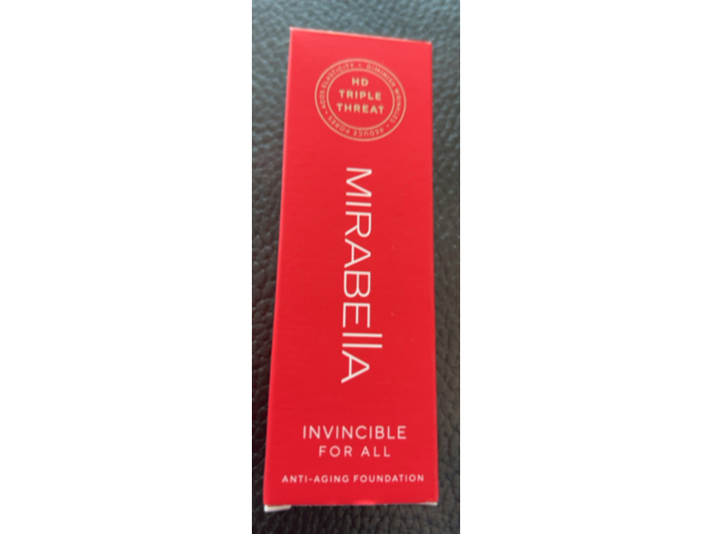 Mirabella Invincible Anti Aging Liquid Foundation, Light L90, 1fl oz/30 mL