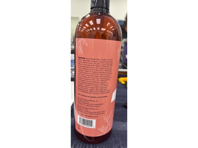 Cibu Color Shampoo, Champu Para, 34.4 fl oz/1017 mL