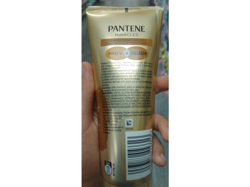 Pantene Miracles Daily Intensive Conditioner, 180 mL