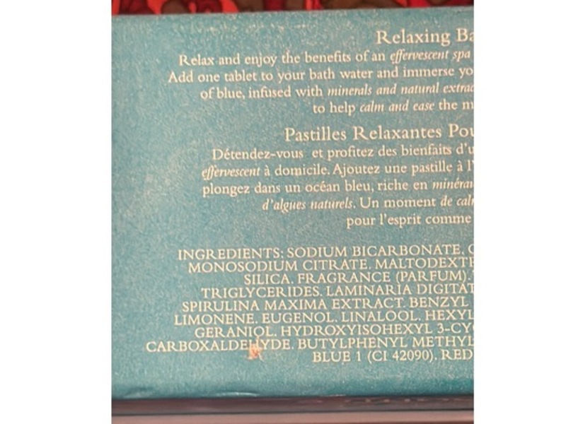 Crabtree & Evelyn La Source Relaxing Bath Tablets, 0.8 oz/25 g, 10 Count