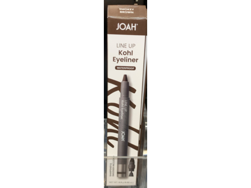 Joah Line Up Kohl Eyeliner, Smokey Brown, 0.02 oz/0.8 g