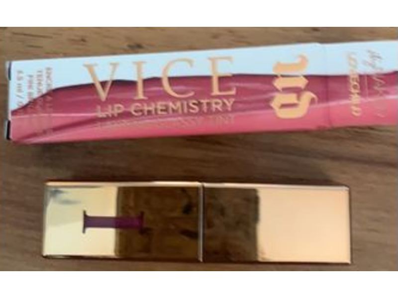 Urban Decay Vice Lip Chemistry Lasting Glossy Tint, Love Child, 0.11 oz/3.5 ml
