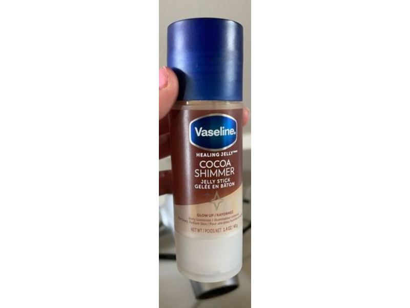 Vaseline Healing Jelly Stick, Cocoa Shimmer, 1.4 oz/40 g