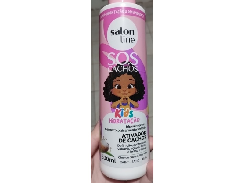 Salon Line Sos Curl Kids Collection Curl Activator, 10.14 fl oz/300 mL