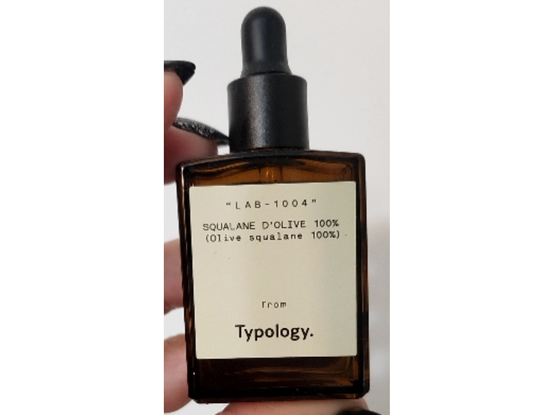 Typology Lab - 1004 Olive Squalane 100%, 0.5 fl oz/15 mL