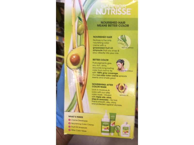 Garnier Nutrisse Nourishing Hair Color Creme Darkest Golden Brown