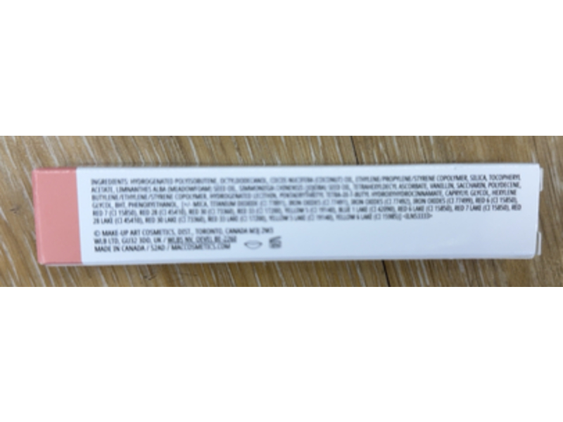 M.A.C Lipglass Air Non-Sticky Gloss, Behaved, 0.17 fl oz/5 mL