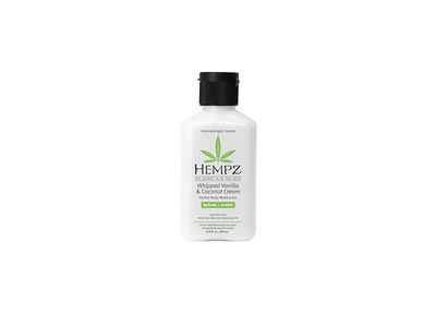 Hempz Herbal Body Moisturizer, Whipped Vanilla & Coconut Cream, 2.25 fl oz/66 mL