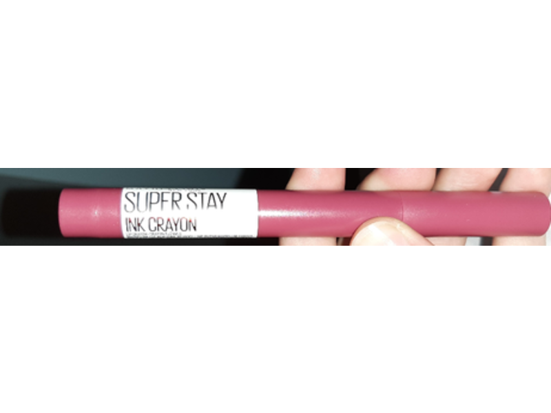 Maybelline New York Super Stay Ink Crayon Lipstick, 150 Chase Dreams, 0.04 oz