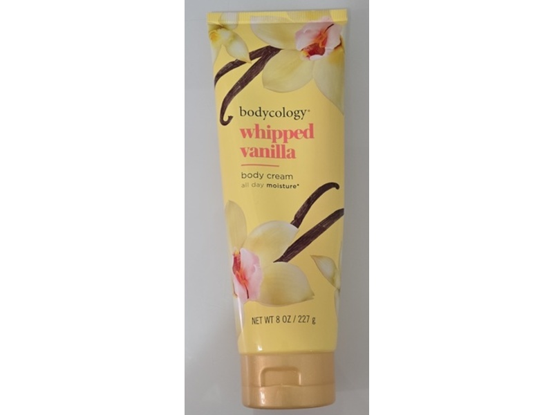 Bodycology Moisture Body Cream, Whipped Vanilla, 8 oz/227 g