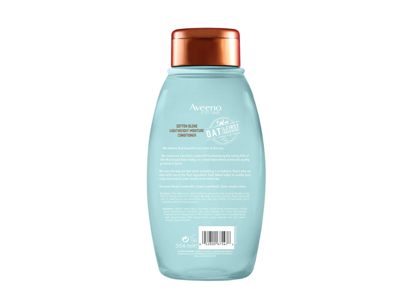 Aveeno Conditioner, Cotton Blend, 12 fl oz/354 mL