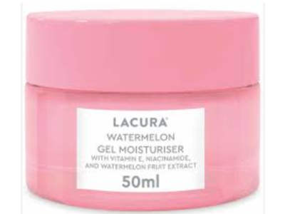 Lacura Watermelon Hydrating Gel Moisturizer, 1.7 fl oz/50 mL
