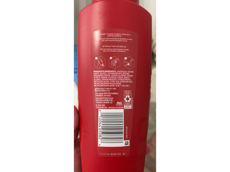 Old Spice Body Wash, Bearglove, 24 fl oz/709 mL