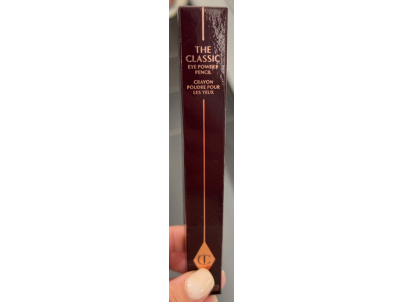 Charlotte Tilbury The Classic Eye-Powder Pencil, Classic Black, 0.04 oz/1.1 g