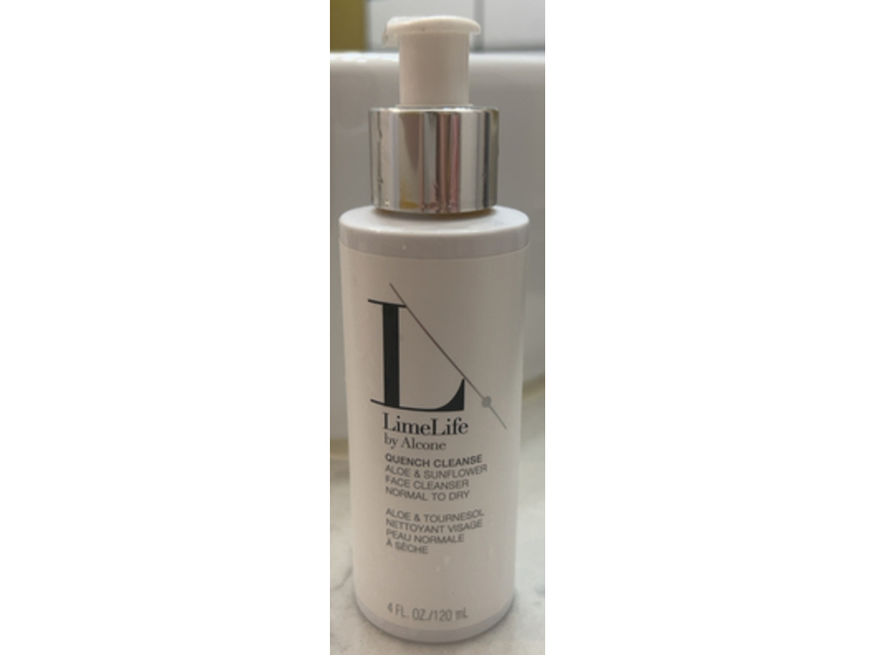 LimeLife By Alcone Face Cleanser, Aloe & Sunflower, 4 fl oz/120 mL