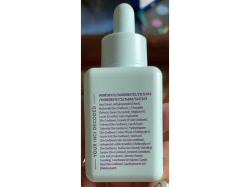 Byoma Brightening Serum, Tri-Ceramide Complex + Niacinamide & Hyaluronic Acid, 1.01 fl oz/30 mL