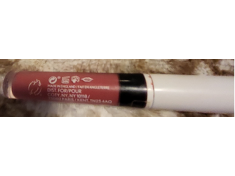 Covergirl Outlast Ultimatte Liquid Lip Lipstick, Yay, Rose, 0.12 fl oz/3.5 mL