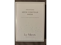 Le Mieux Proferm Neck Contour Firming Treatment Mask, 0.34 fl oz/10 mL, 4 Count - Image 3