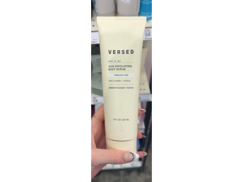 Versed Buff It Out Exfoliating Body Scrub, 8 fl oz/237 mL