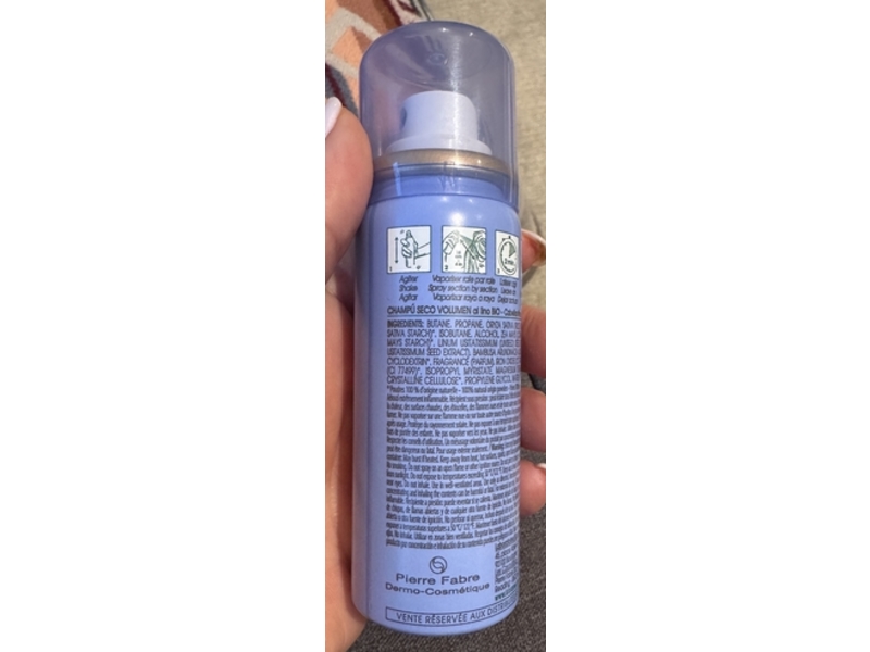 Klorane Volumizing Dry Shampoo, Organic Flax, 1.0 oz/31 g