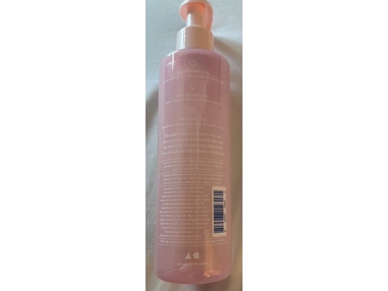 Athena Club Glossy Shave Oil, Petal Bloom, 8 fl oz/236 mL