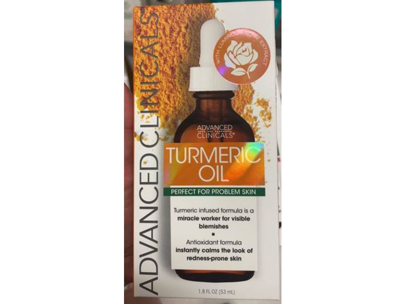 Advanced Clinicals Turmeric Oil, 1.8 fl oz/53 mL