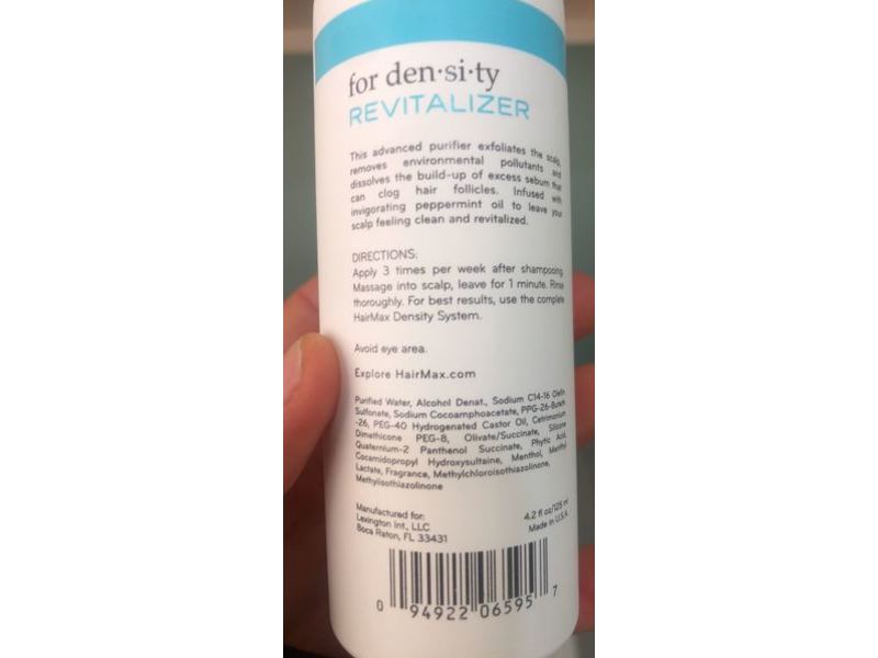 HairMax Density Revitalizer, 4.2 fl oz/125 mL