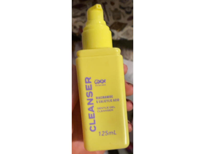 Oxx Cosmetic Gentle Gel Cleanser, Niacinamide & Salicylic Acid, 125 mL