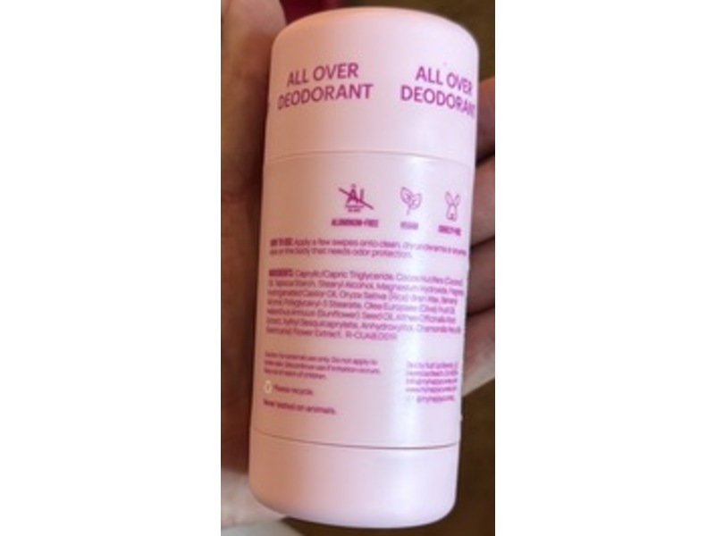 Happy Curves All Over Deodorant, Boho Breeze, 2.65 oz/75 g