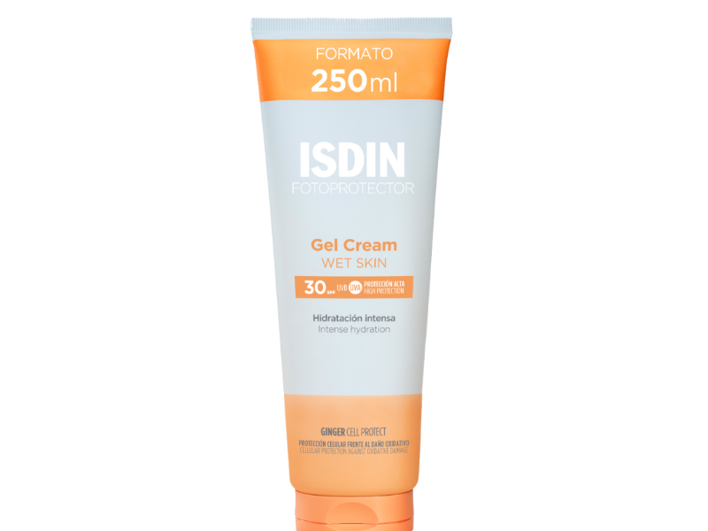 Isdin Gel Cream, SPF 30, Ginger Cell Protect, 250 mL