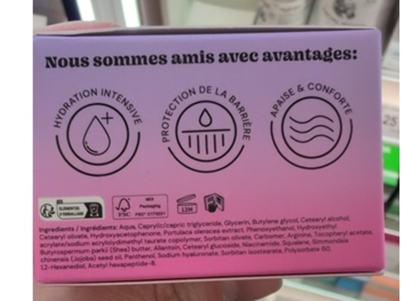 Glossmetics Ultra-Nourishing Moisturizer Barrier Boost, 1.69 fl oz/50 mL