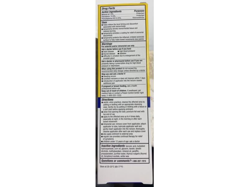 Equate Hemorrhoidal Ointment, 2 oz/57 g