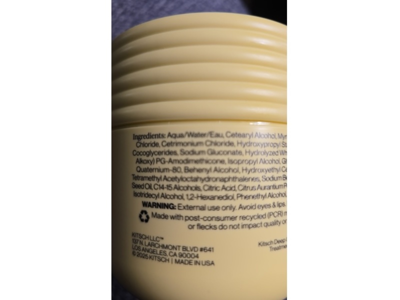 Kitsch Deep Conditioning Treatment Mask, Coconut Oil, 10 oz/295 mL