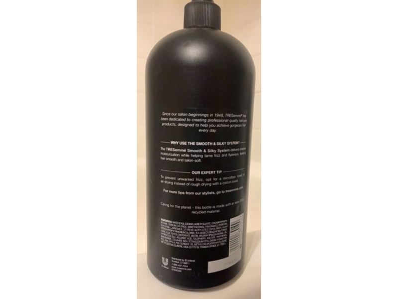 Tresemme Smooth & Silky Shampoo, Argan Oil & Silk Protien, 39 fl oz/1.15 L