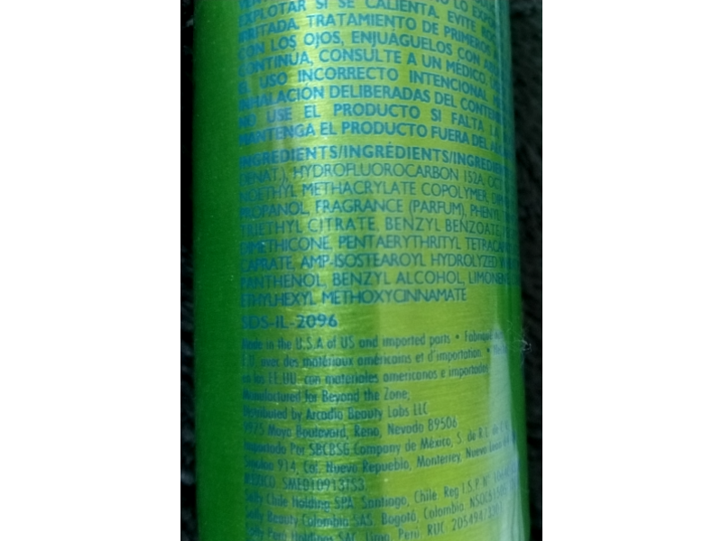 Beyond The Zone Final Take Super Sexy Shine & Hold Hair Spray, 10.5 oz/332 mL