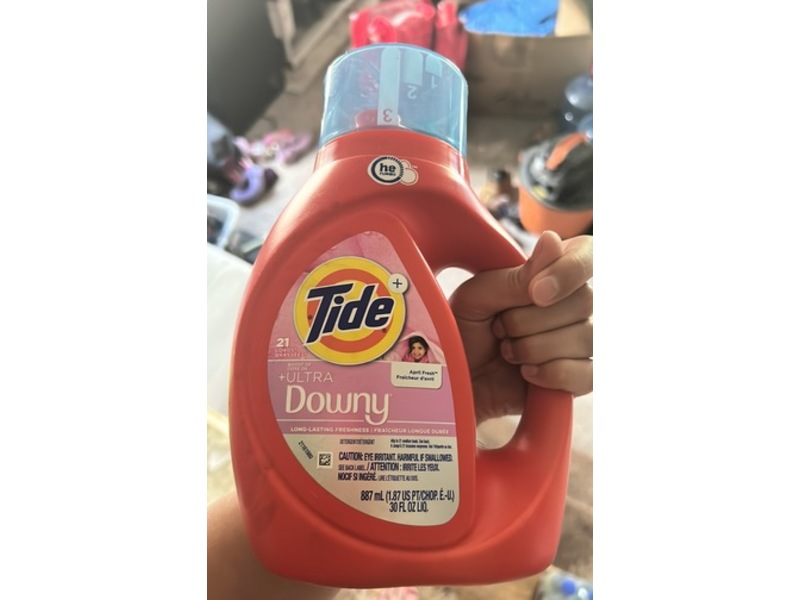 Tide + Ultra Downy Liquid Detergent, 21 Loads, 30 fl oz/887 mL
