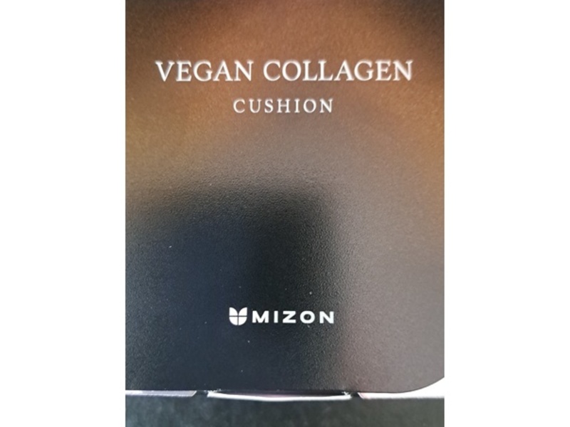 Mizon Vegan Collagen Cushion, #21 Light Beige Medium SPF38 PA++, 0.52 oz/15 g, 2 Count