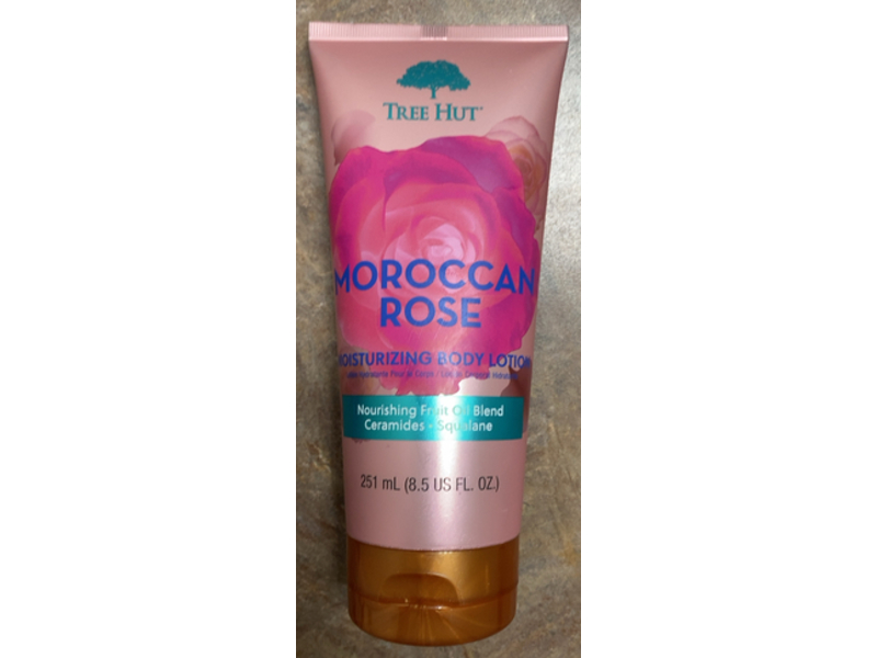 Tree Hut Moroccan Rose Moisturizing Body Lotion, 8.5 fl oz/251 mL
