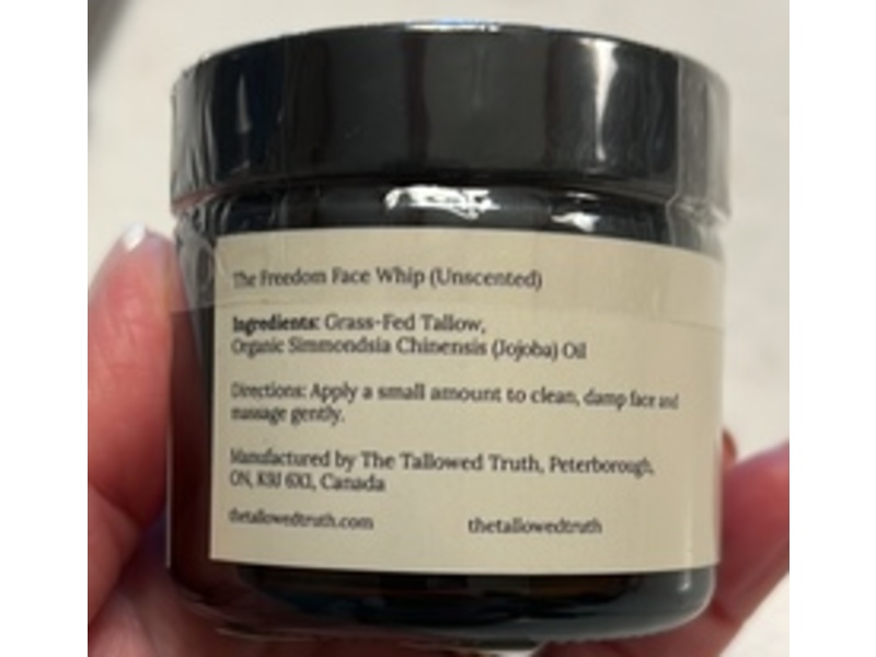 The Tallowed Truth The Freedom Face Whip, Unscented