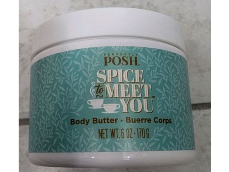 Perfectly Posh Spice to Meet You Body Butter, 6 oz/170 g