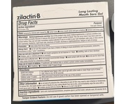 Zilactin-B 6 Hour Canker & Mouth Sore Relief Gel, 0.25 oz/7 g - thumbnail 3